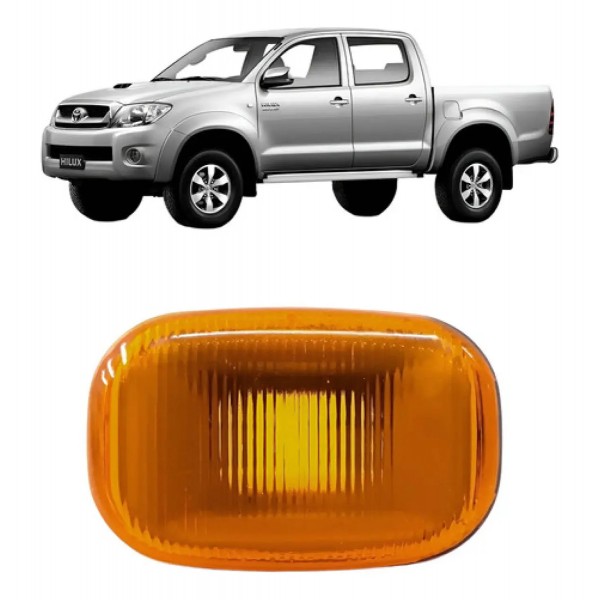 Pisca Lateral Paralama Ambar Hilux 2005 A 2015
