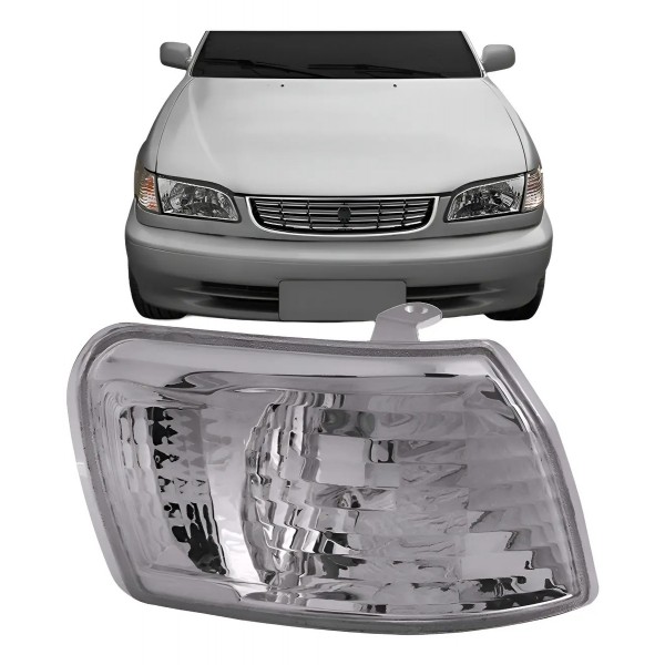 Pisca Seta Corolla 1998 99 00 01 2002 Com Lâmpada Brasileir