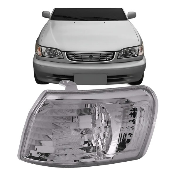 Pisca Seta Corolla 1998 99 00 01 2002 Com Lâmpada Brasileir