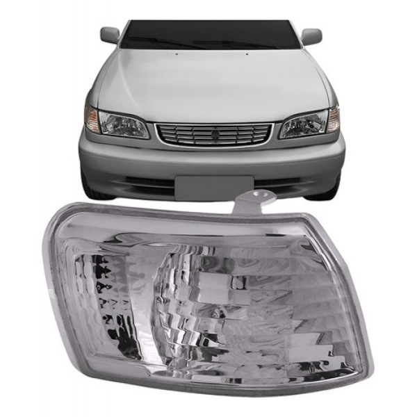 Pisca Seta Corolla 1998 99 00 01 2002 Com Lâmpada Brasileir