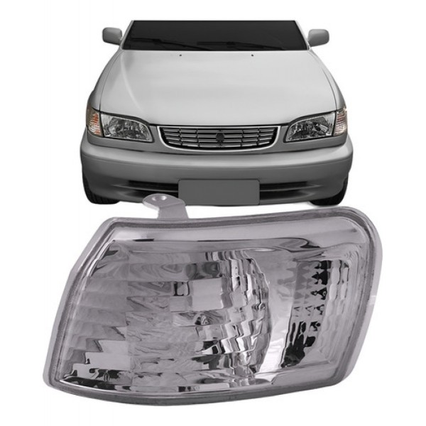 Pisca Seta Corolla 1998 99 00 01 2002 Com Lâmpada Brasileir