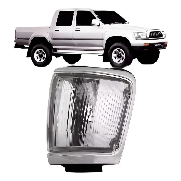 Pisca Seta Hilux Sw4 92/96 Srv 02/04 Cristal/cromado Oferta