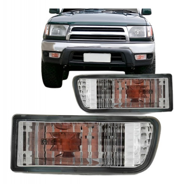 Pisca Seta Parachoque Hilux Sw4 99 00 2001 2002 Cristal