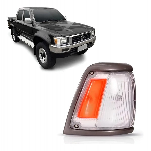 Pisca Seta Hilux Srv 1992/ 2001/ro Cinza Fino Mega Desconto