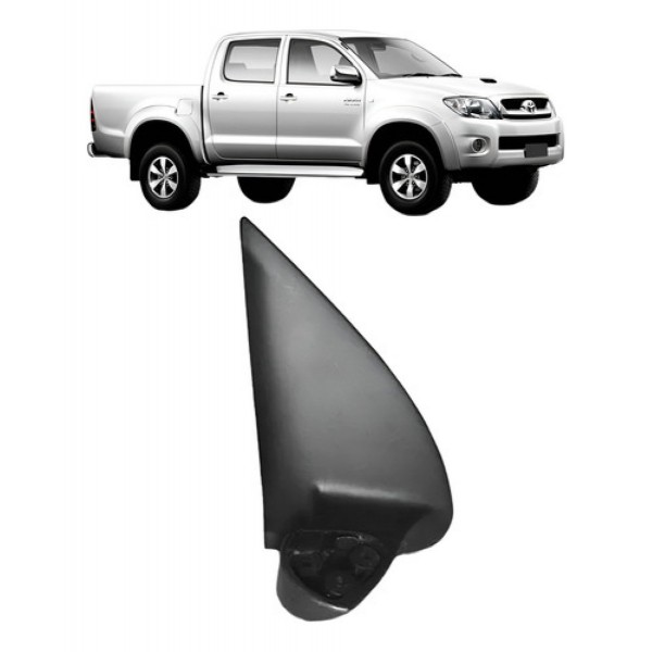 Pé De Retrovisor Hilux 2005 A 2011 Plastico.