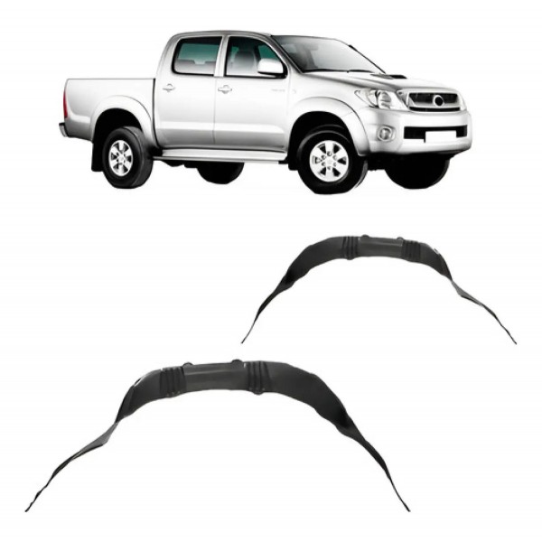 Par Parabarro Traseiro Hilux Srv 2005 2006 07 08 09 10 2011