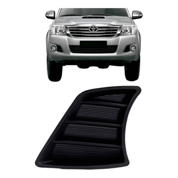 Moldura Farol Milha Hilux 2012 2013 2014