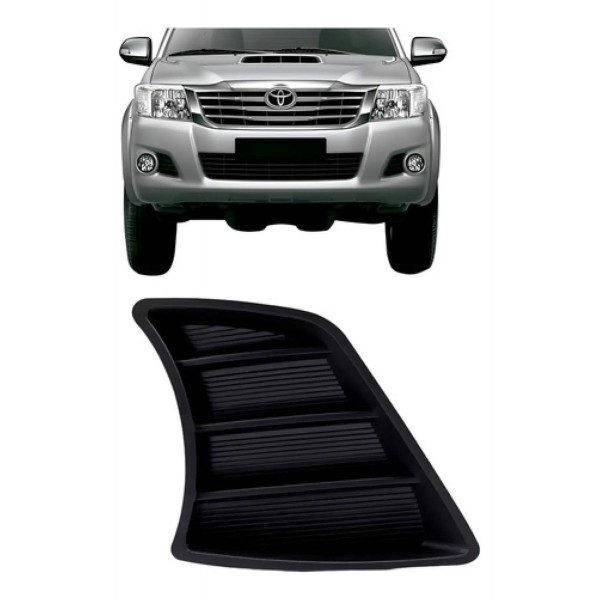 Moldura Parachoque Dianteiro Hilux 2012 2013 2014