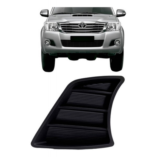 Moldura Parachoque Dianteiro Hilux 2012 2013 2014