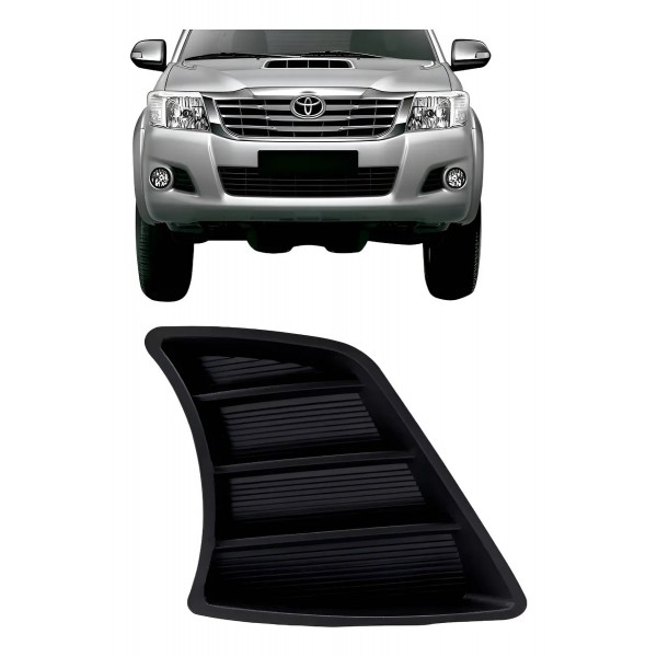Moldura Parachoque Dianteiro Hilux 2012 2013 2014.