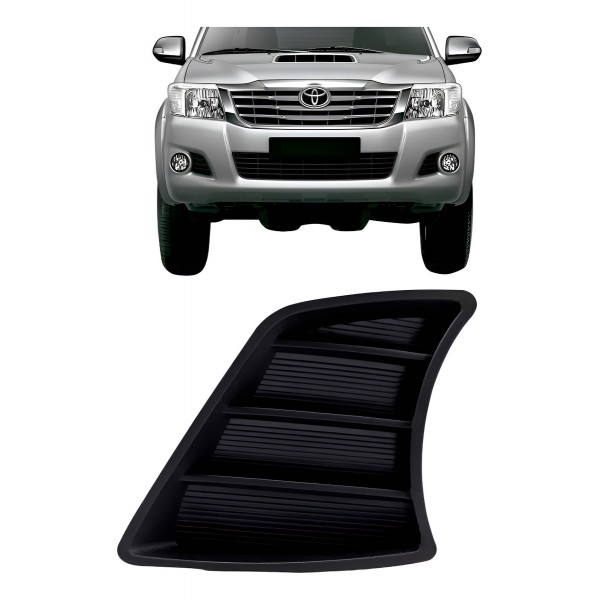 Moldura Parachoque Dianteiro Hilux 2012 2013 2014.