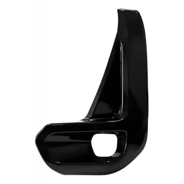 Moldura Milha Hilux Cd Srv 2021 A 2023 Black Piano C/ Furo