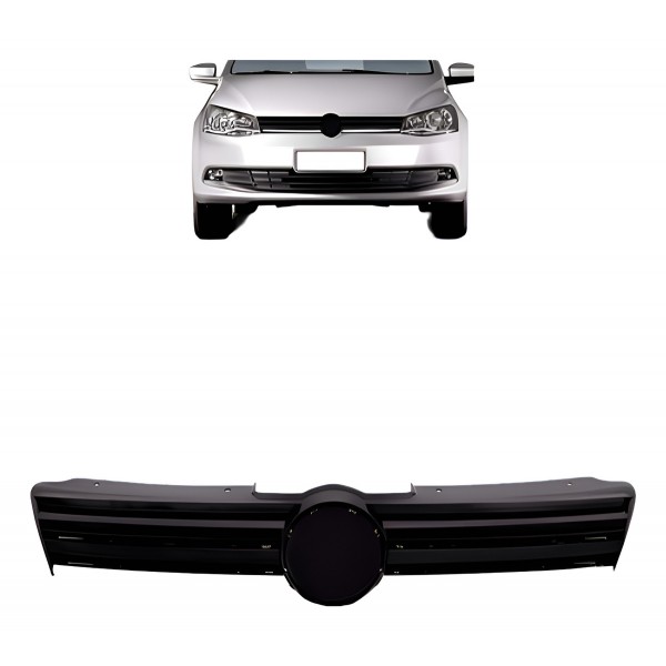 Grade Dianteira Vw Gol Voyage G7 16 A 18 Friso Cromado