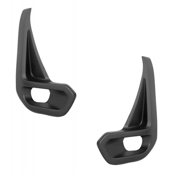 Par Moldura Milha Hilux Cd Srx Limited 21 A 23 Texturizada Preto
