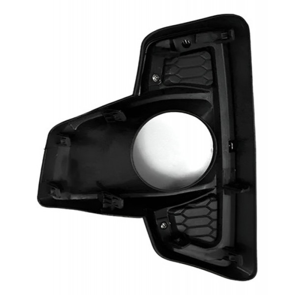 Moldura Milha Hilux 2018 A 2020 Black Piano C/friso Vermelho