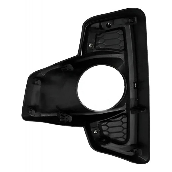 Moldura Milha Hilux Cd Srv 2018 2019 2020 Black Piano