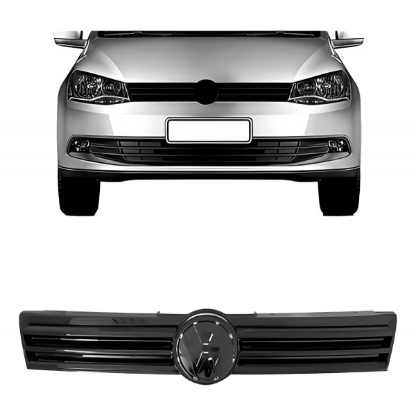 Tela Radiador Gol G6 2013 Ate 2016 Com Friso Cromado