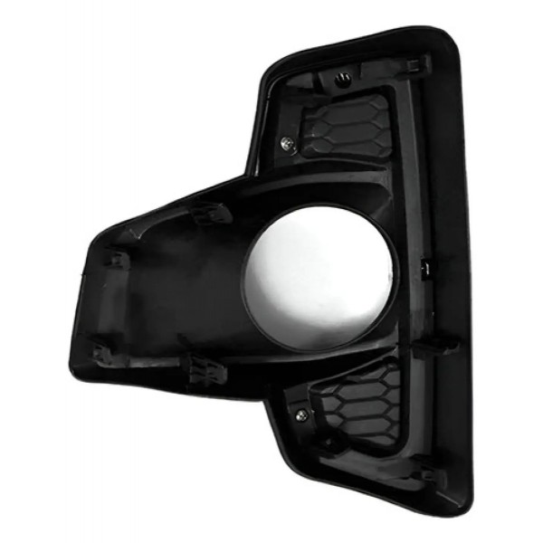 Moldura Milha Hilux Cd Sr 2018 2019 2020 Black Piano