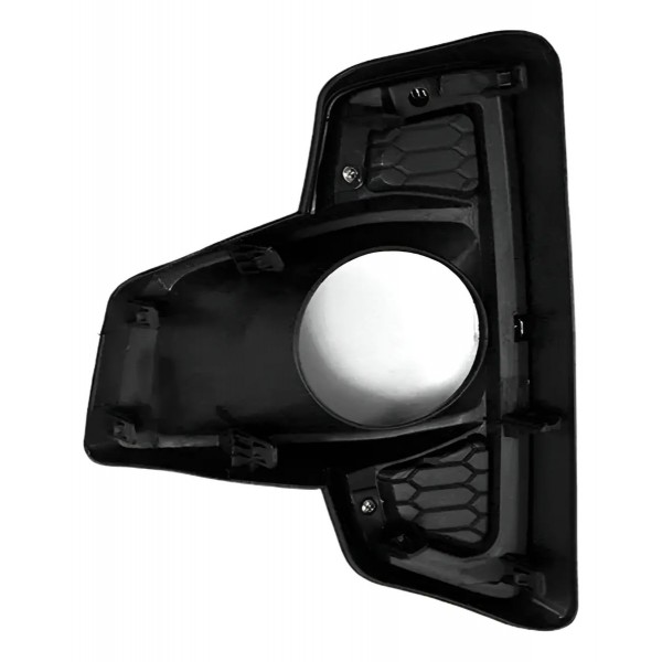 Moldura Milha Hilux Cd Sr 2018 2019 2020 Black Piano