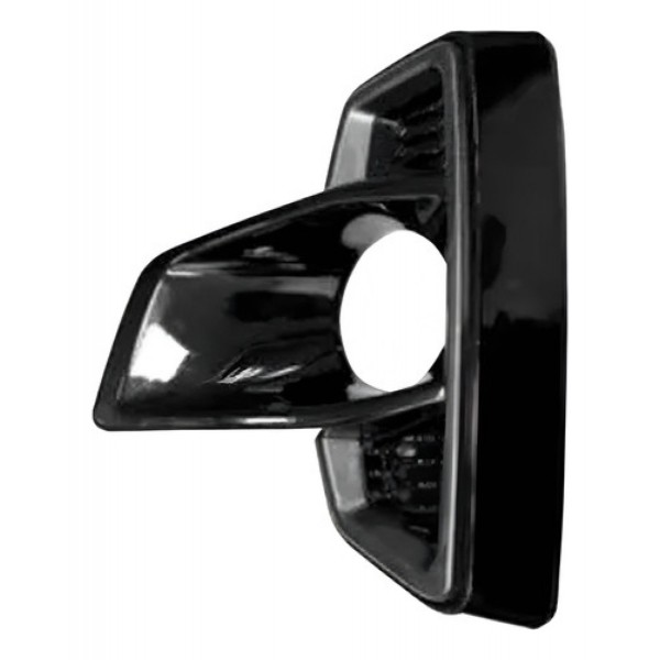 Moldura Milha C/ Furo Hilux Pick-up 2018 A 2020 Black Piano