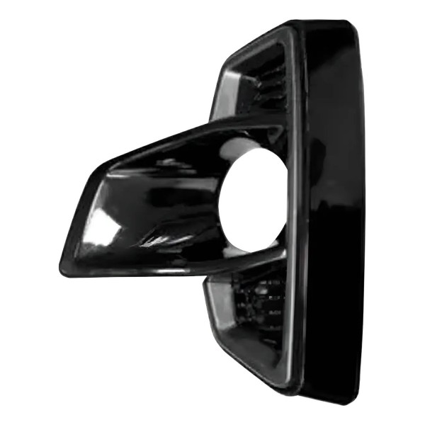 Moldura Milha C/ Furo Hilux Pick-up 2018 A 2020 Black Piano