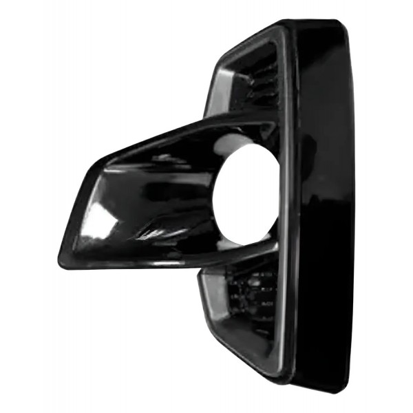 Par Moldura Milha C/ Furo Hilux Pick-up 18 A 20 Black Piano Preto
