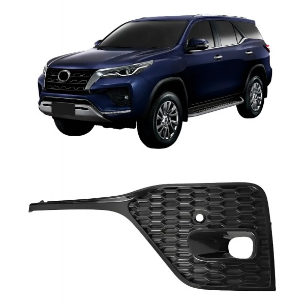 Moldura De Milha Parachoque Dianteiro Hilux 2021 Até 2024