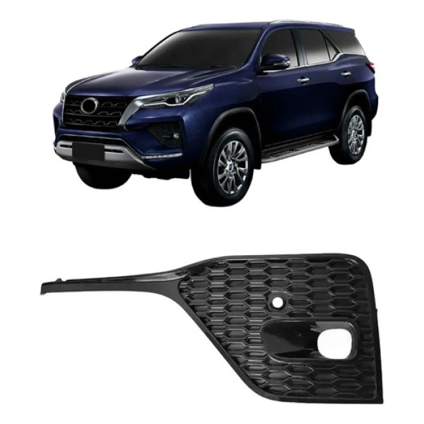 Moldura De Milha Parachoque Dianteiro Hilux 2021 Até 2024
