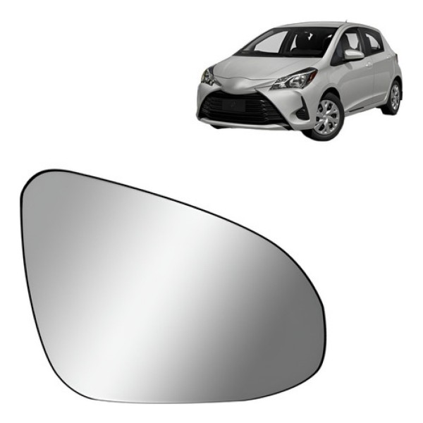 Lente Retrovisor Toyota Yaris 2018 2019