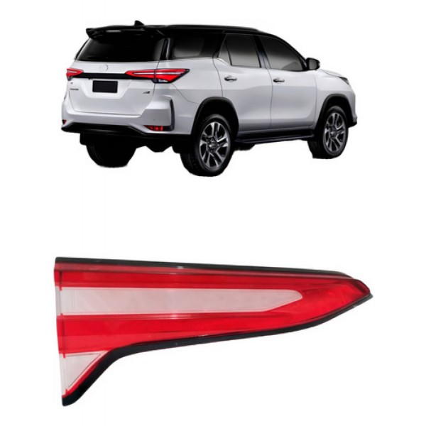 Lente Lanterna Para Toyota Hilux Sw4 2021 Até 2024 Mala