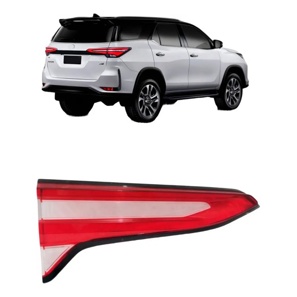 Lente Lanterna Para Toyota Hilux Sw4 2021 Até 2024 Mala