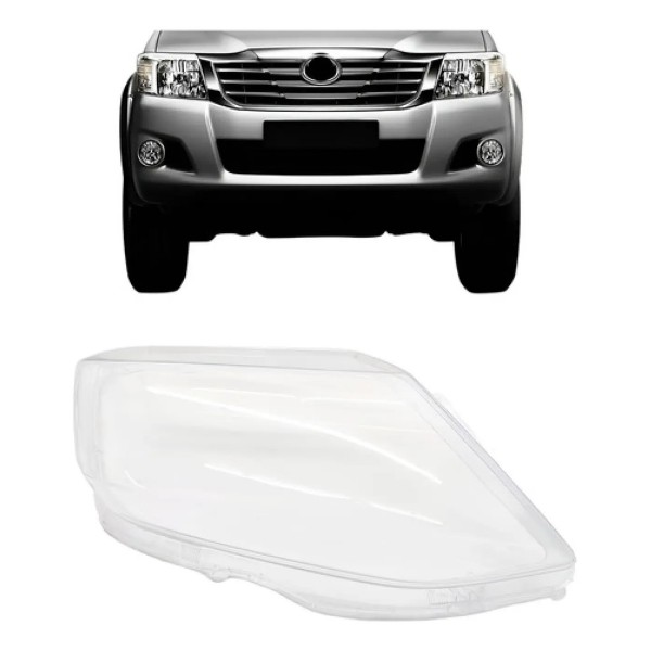Lente Farol Hilux 2012 2013 2014 2015 Sw4 Sem Xênon