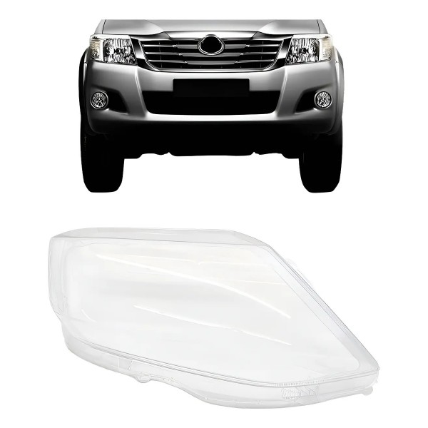 Lente Farol Hilux 2012 2013 2014 2015 Sw4 Sem Xênon