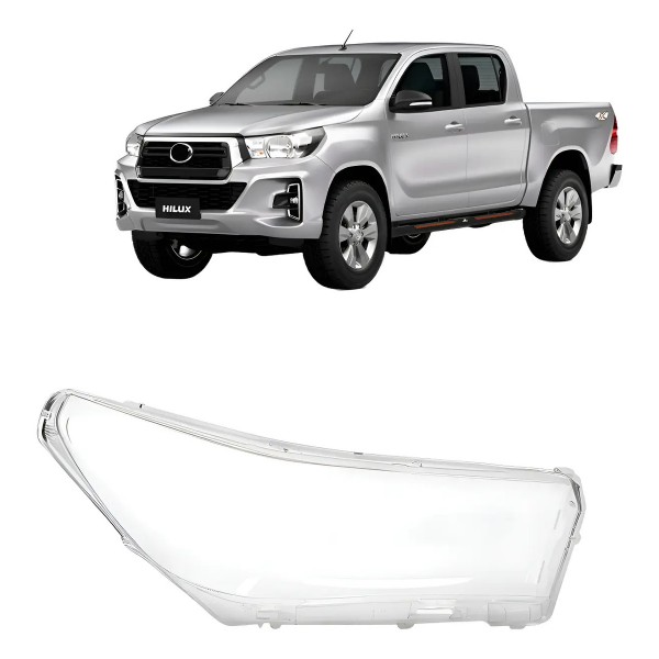 Lente Farol Hilux 2016 2017 2018 2019 2020 Pick-up