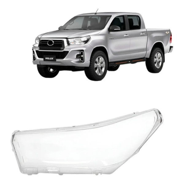 Lente Farol Hilux 2016 2017 2018 2019 2020 Pick-up