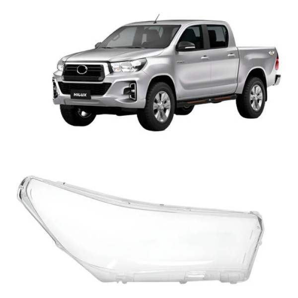 Lente Farol Hilux 2016 2017 2018 2019 2020 Pick-up