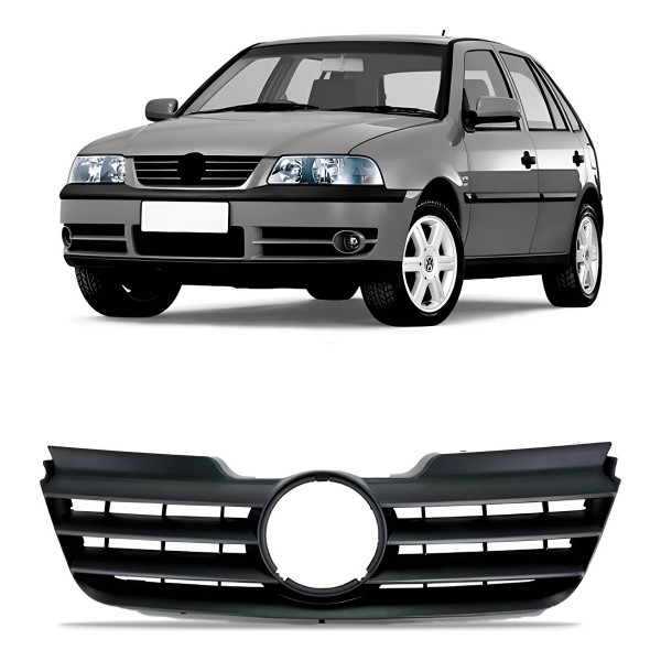 Grade Radiador Gol 2004 A 2005 G3 Fase 2 Preto Mega Desconto