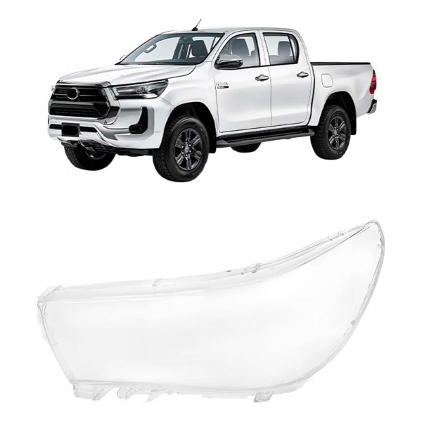 Lente Farol Para Toyota Hilux 2021 2022 2023 Srv