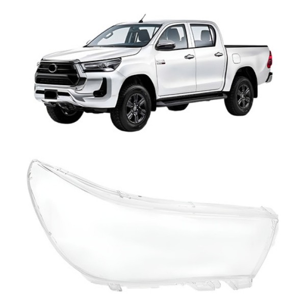 Lente Farol Para Toyota Hilux 2021 2022 2023 Srv