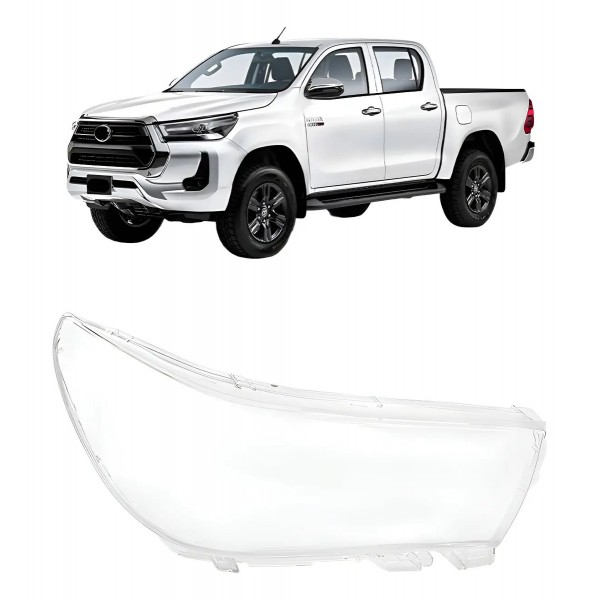 Lente Farol Para Toyota Hilux 2021 2022 2023 Srv