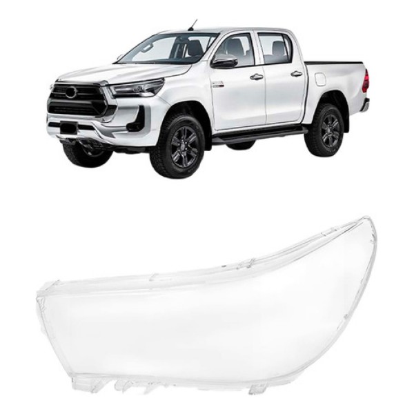 Lente Farol Para Toyota Hilux 2021 2022 2023 Srv