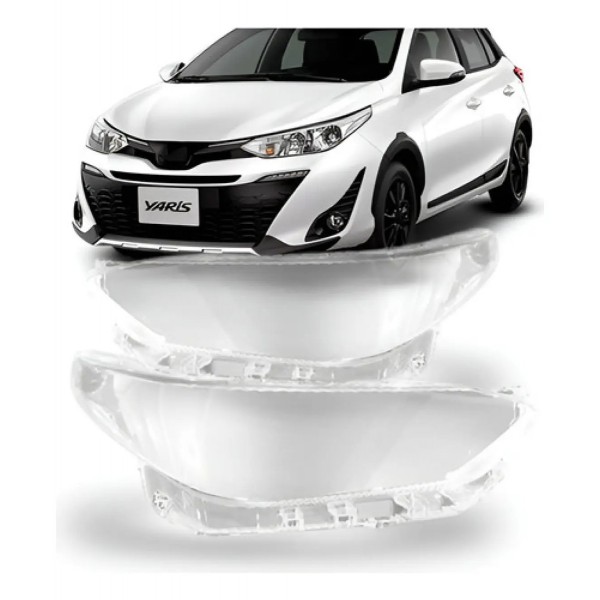 Par Lente Farol Principal Yaris 2018 2019 2020