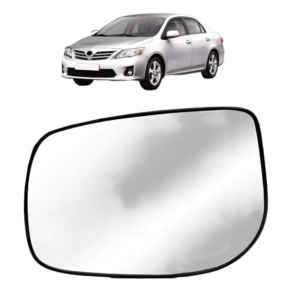 Lente Espelho Retrovisor Corolla 2008 2009 2010 11 12 2013
