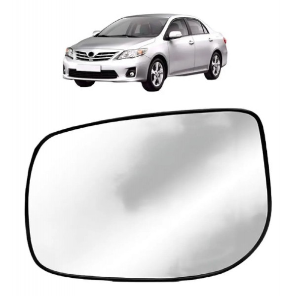 Lente Espelho Retrovisor Corolla 2008 2009 2010 11 12 2013