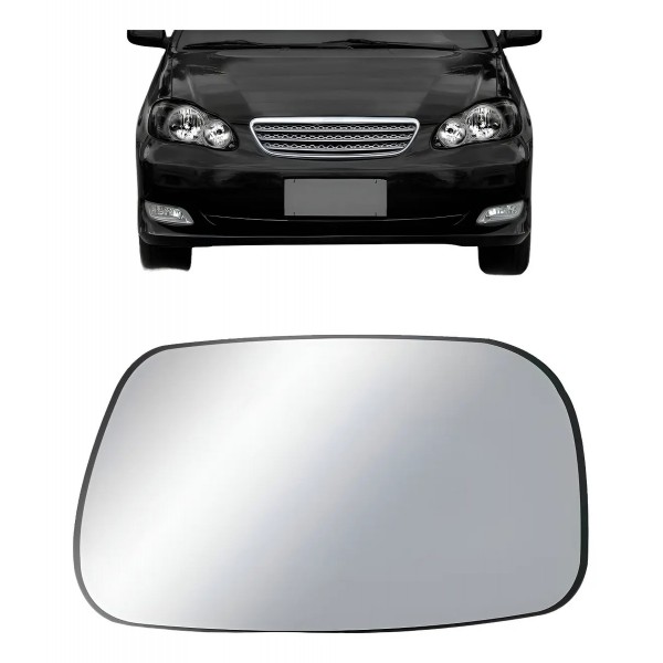 Lente Espelho Retrovisor Corolla 2003 2004 2005 2006 2007
