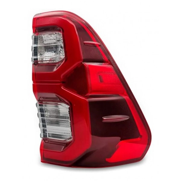 Par Lanterna Traseira Hilux Pick Up Com Led 2021 E 2022 Ambos Lados