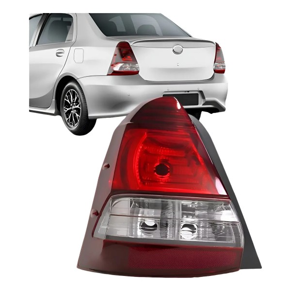 Lanterna Etios Sedan 2017 2018 2019 2020 2021 Fume