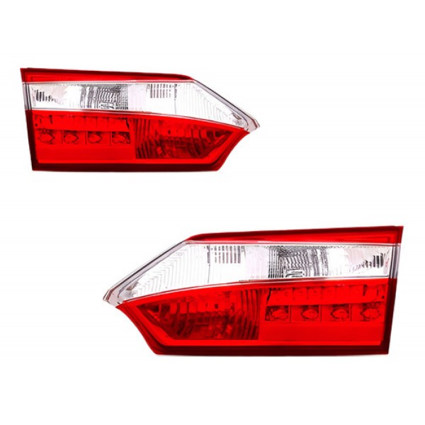 Par Lanterna Traseira Com Led Mala Corolla 2014 2015 16 2017