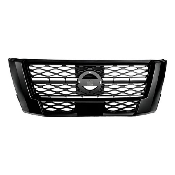 Grade Radiador Moldura Cinza Frontier 2022 2023