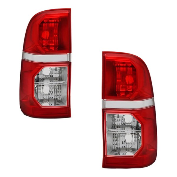 Par Lanterna Traseira Hilux 2012 A 2015